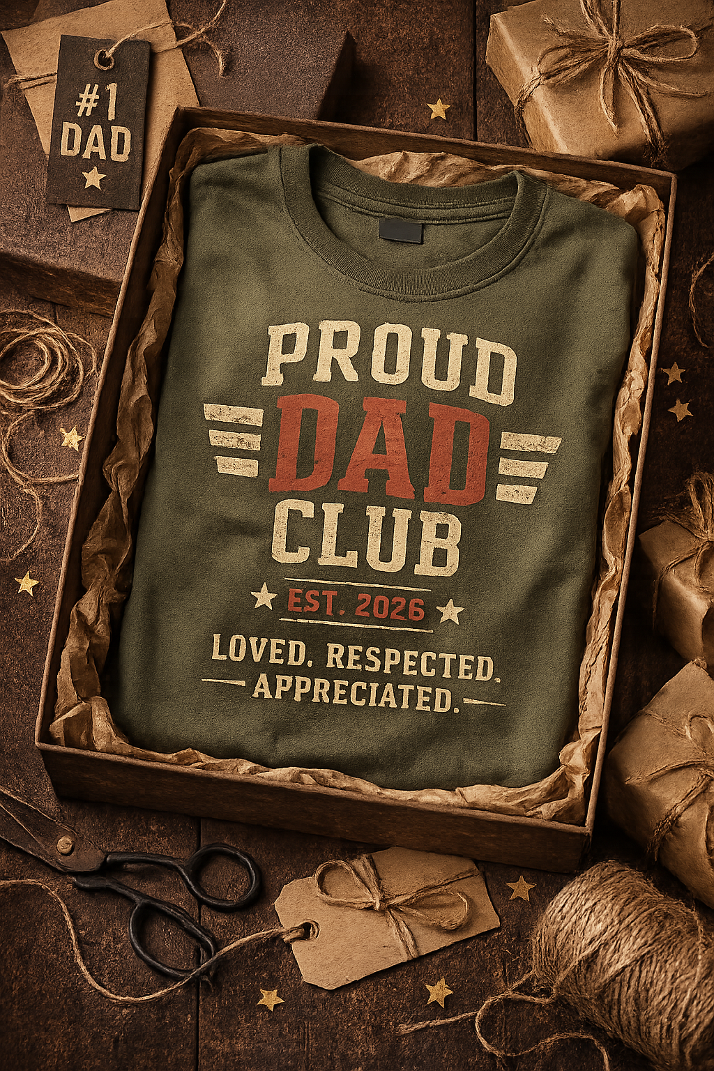 Proud Dad Club Shirt, Father’s Day Gift for Dad, Vintage Dad T-Shirt, Cool Dads Club Tee, Funny Father Gift, Retro Dad Apparel, Dad Birthday Gift