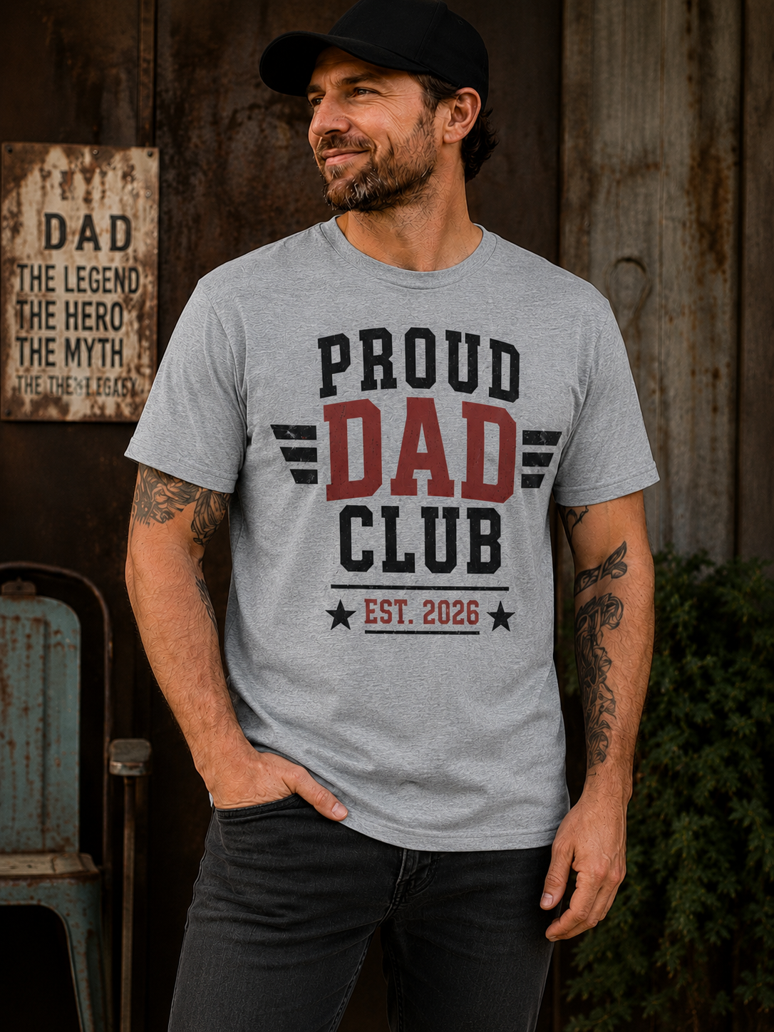 Proud Dad Club Shirt, Father’s Day Gift for Dad, Vintage Dad T-Shirt, Cool Dads Club Tee, Funny Father Gift, Retro Dad Apparel, Dad Birthday Gift